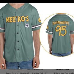 Boxlunch medium Disney Pocahontas Meeko Baseball Jersey