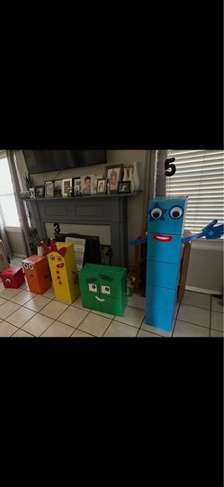 Numberblocks party decor
