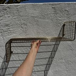 Ikea Svenshult Golden Wall Shelf (Silver Lake)