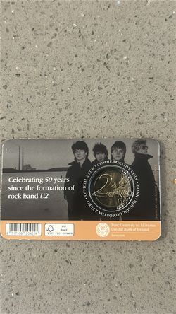 U2 2 Euros coin 2026