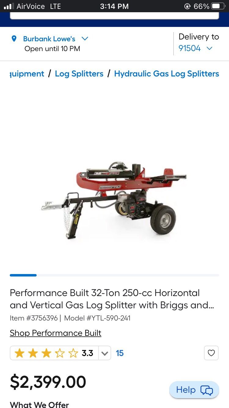 Log Splitter