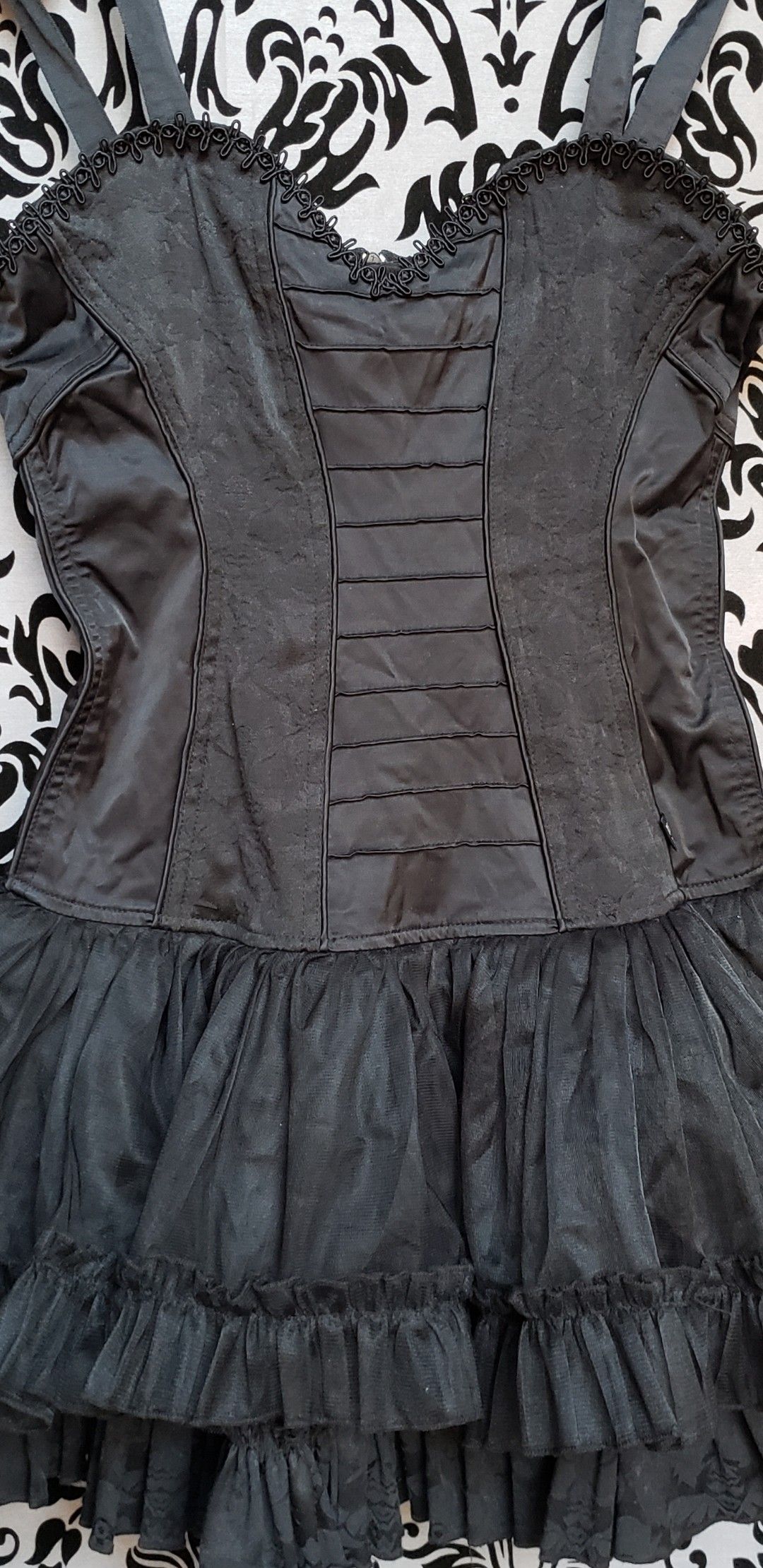 TRIPP NYC~Corset Gothic/Punk Tutu Dress NEW