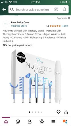 Nu Derma Clinical Neon+Argon Fusion 