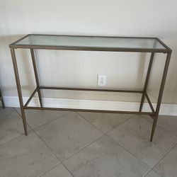 Glass Top Council Table Metal Frame and Glass Top 