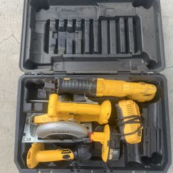 Dewault 18v Tool Set