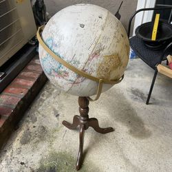 Vintage Replogle World Globe