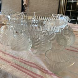 Punch Bowl Set- 1950’s Chino, Ca