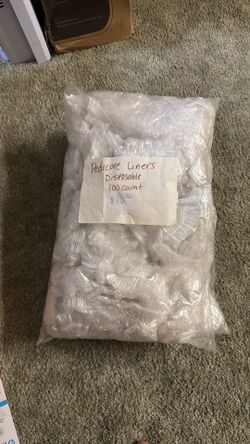 100pcs PEDICURE LINERS DISPOSABLE