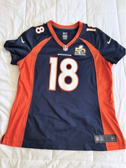 Nike Denver Broncos Peyton Manning Super Bowl 50 Jersey XL Womens
