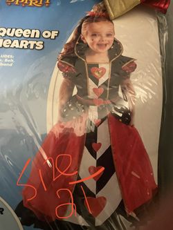 Queen Of Hearts Costume 
