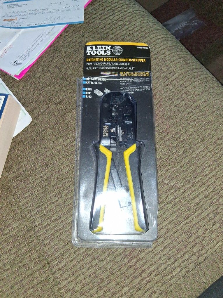 Klein Ratcheting Modular Crimper/Stripper