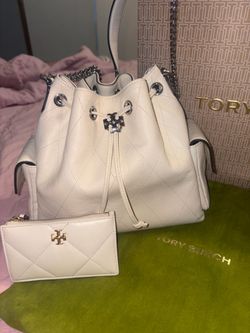 Tory Burch charlie quilted drawstring