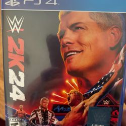 2K24  WWE - PS4 Disc - Brand New! No Trades