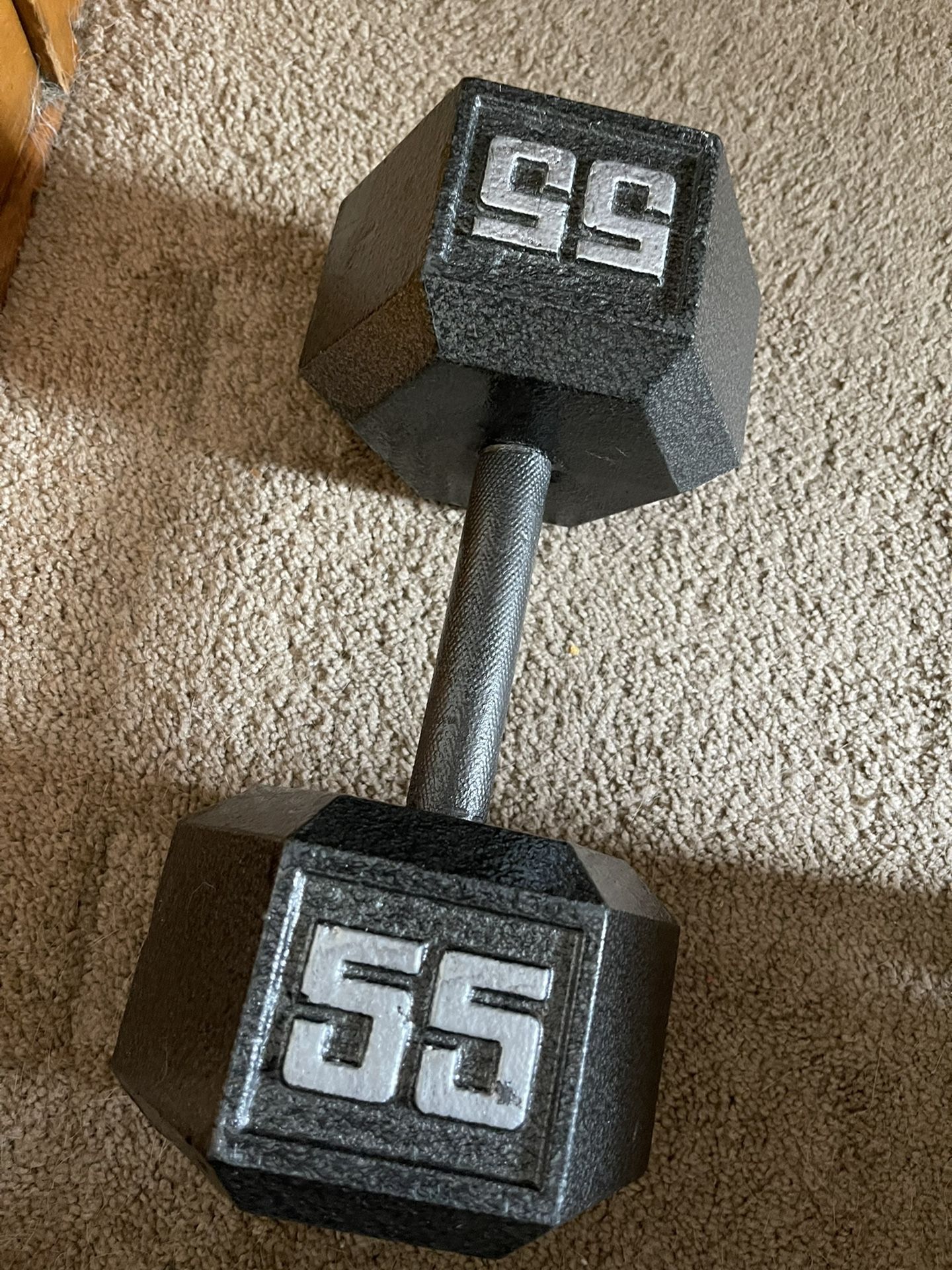 Cast Iron Dumbbell