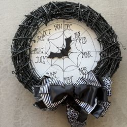 Nightmare Before Christmas Decorative Clock, Homemade 