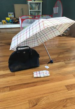 Coach. Coach Purse. Coach umbrella. Purse. Umbrella. Black coach Purse. Coach bag. Coach handbag.