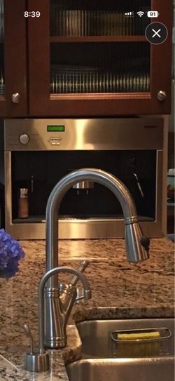 Miele espresso latte machine