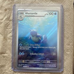 Wartortle Pokémon 151 Sir 