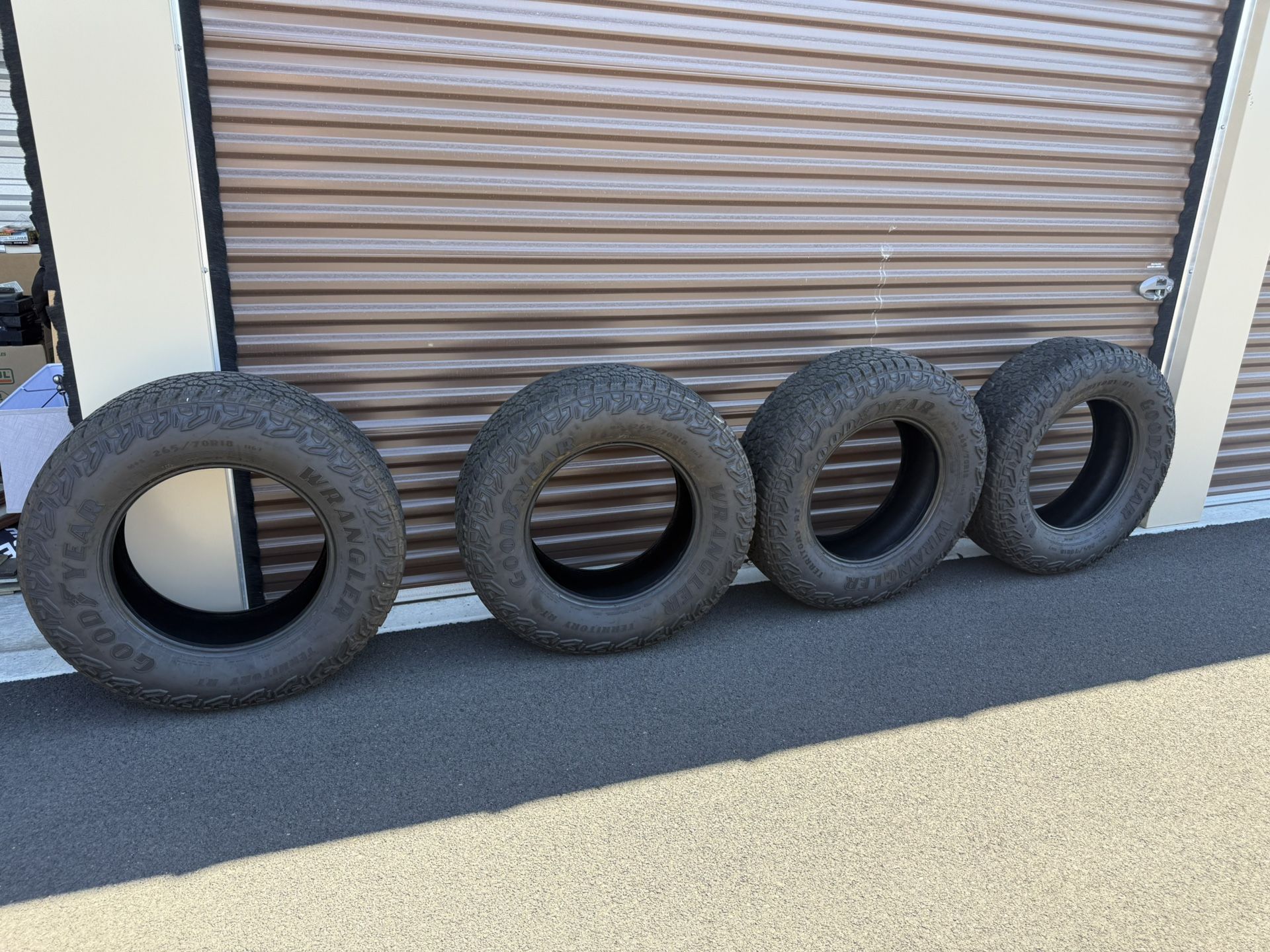 Newer Tires 265/70r18 Goodyear