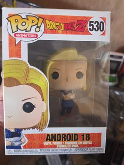 Funko pop dragon ball z  android 18 530