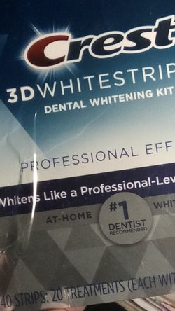 Crest white strips