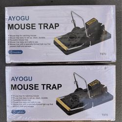 Mouse Traps, Mouse Traps Indoor for Home Quick Effectively, Reusable Mice Trap for House