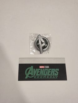 SDCC Exclusive 2026 Marvel Avengers Doomsday Pin and Badge Flag