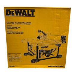 DEWALT TABLE SAW NEW IN BOX #34545