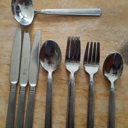 Pfaltzgraff Basic Stainless Steel Dinner Set