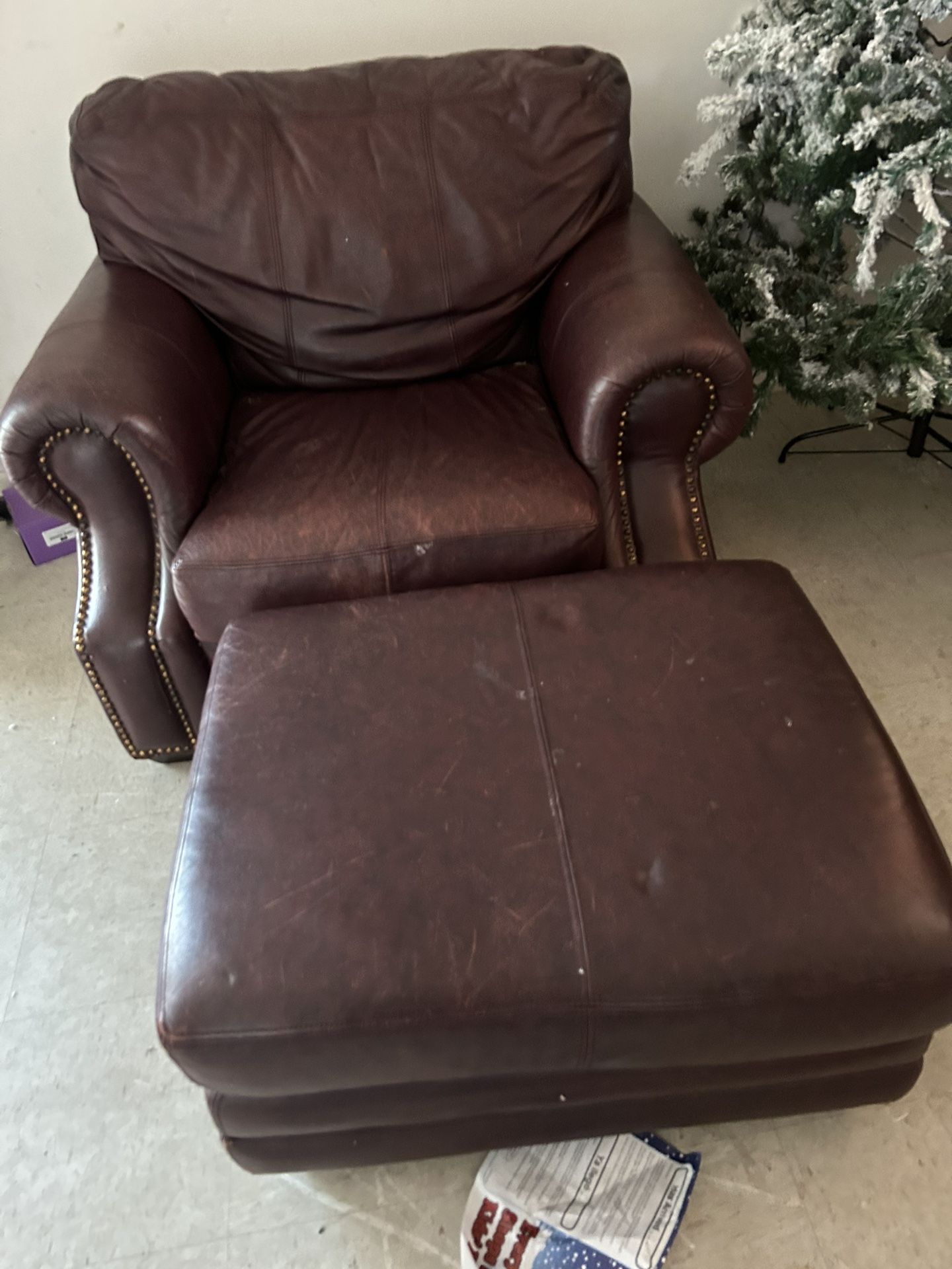 Chair And Ottoman