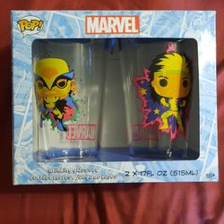 Marvel Drinking Glass Set