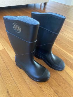 New Servus Steel Toe Rubber Boots