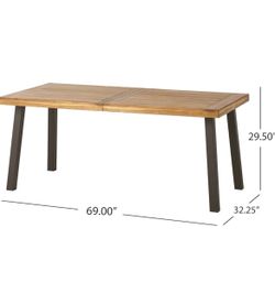 Dinning table/ 2 chairs/ bench