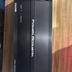 Amplifier Power Acoustik Razor AZA1-2500