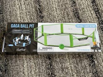 Brand New Eastpoint Gaga Ball Pit 10 Foot Portable with Case & Ball Yard Lawn Game