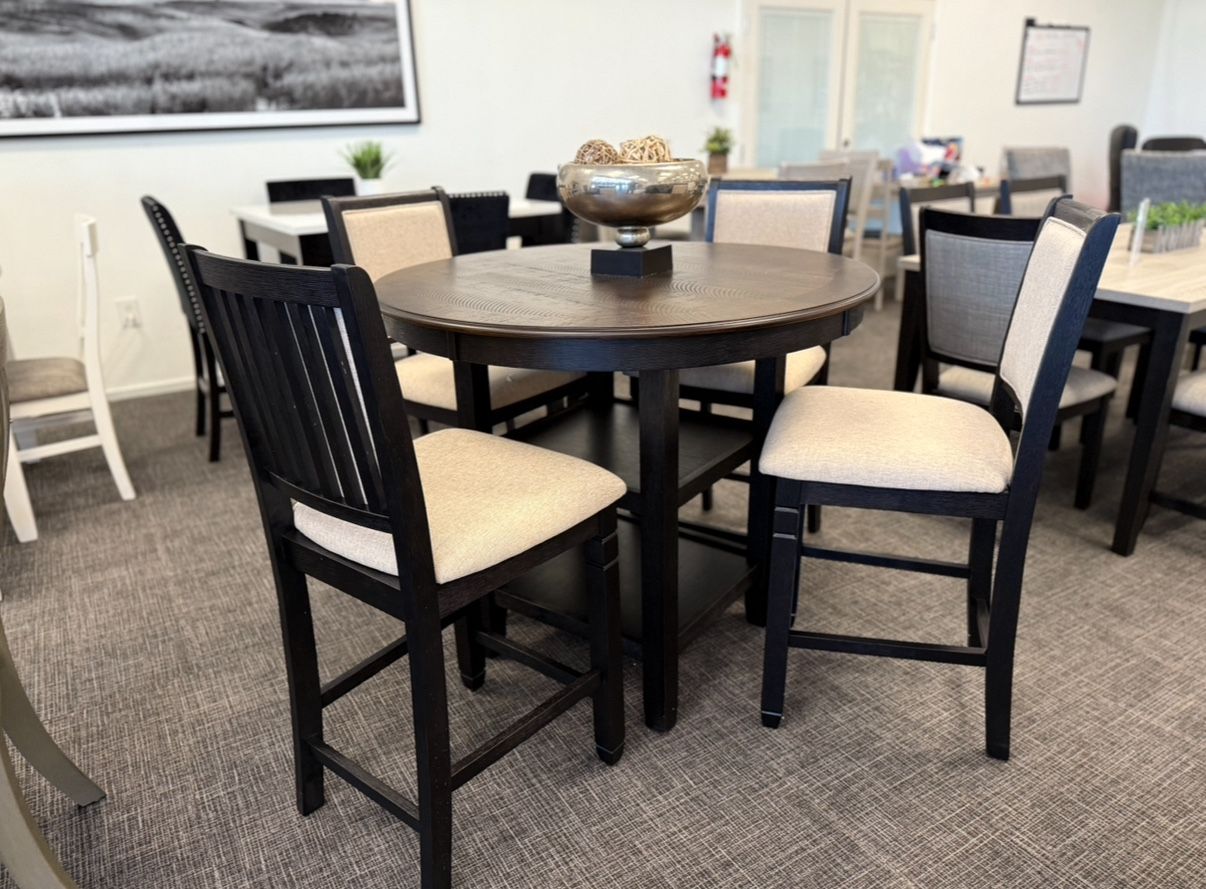 5pc Counter Height Dining Table - Free Delivery 