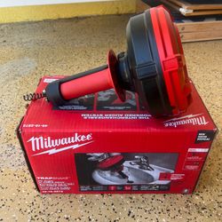 Milwaukee Trap Snake Auger Drain Cleaning Kit