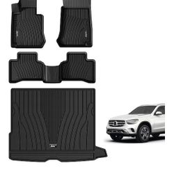 New All Weather Floor Mats + Cargo Set 2016-2022 Mercedes Benz GLC AMG