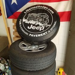 2017 Jeep wrangler unlimited wheels