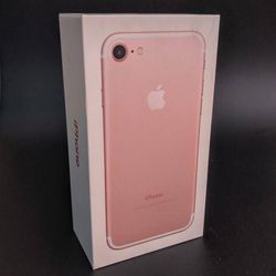 iPhone 7 Box Only - Box for iPhone 7 (32GB) Rose Gold Color • Cell Phone Accessories, Consumer Electronics, Original Apple Products, Cell Phone Boxing