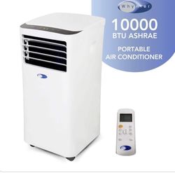 Whynter 7,000 (DOE) BTU Portable Air Conditioner Cools 300 sq. ft. with Dehumidifier, Remote, and Filter in White