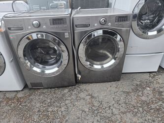 Lg Washer And Dryer Set Electric 30-day Warranty