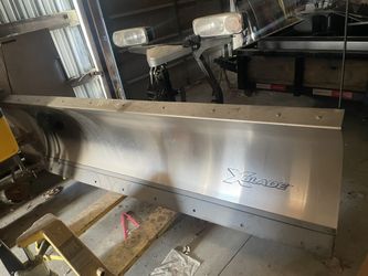 New Fisher Snow Plow 8’-6” Stainless Steel