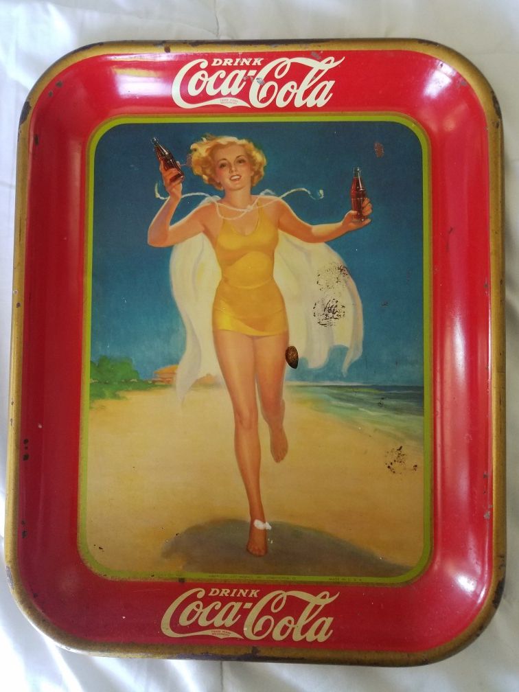 Authentic Vintage Coca-Cola Tray