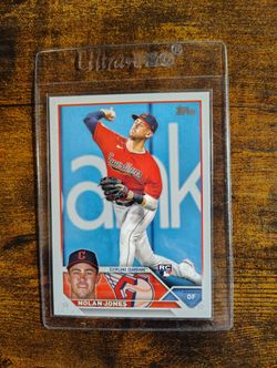 NOLAN JONES  ROOKIE BASEBALL CARD COLLECTION 