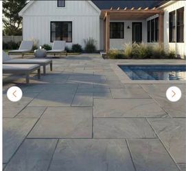 MSI Montauk Blue Ashlar 16 in. × 24 in. Pattern Gauged Slate Floor and Wall Tile (512 sq. ft./ Pallet)