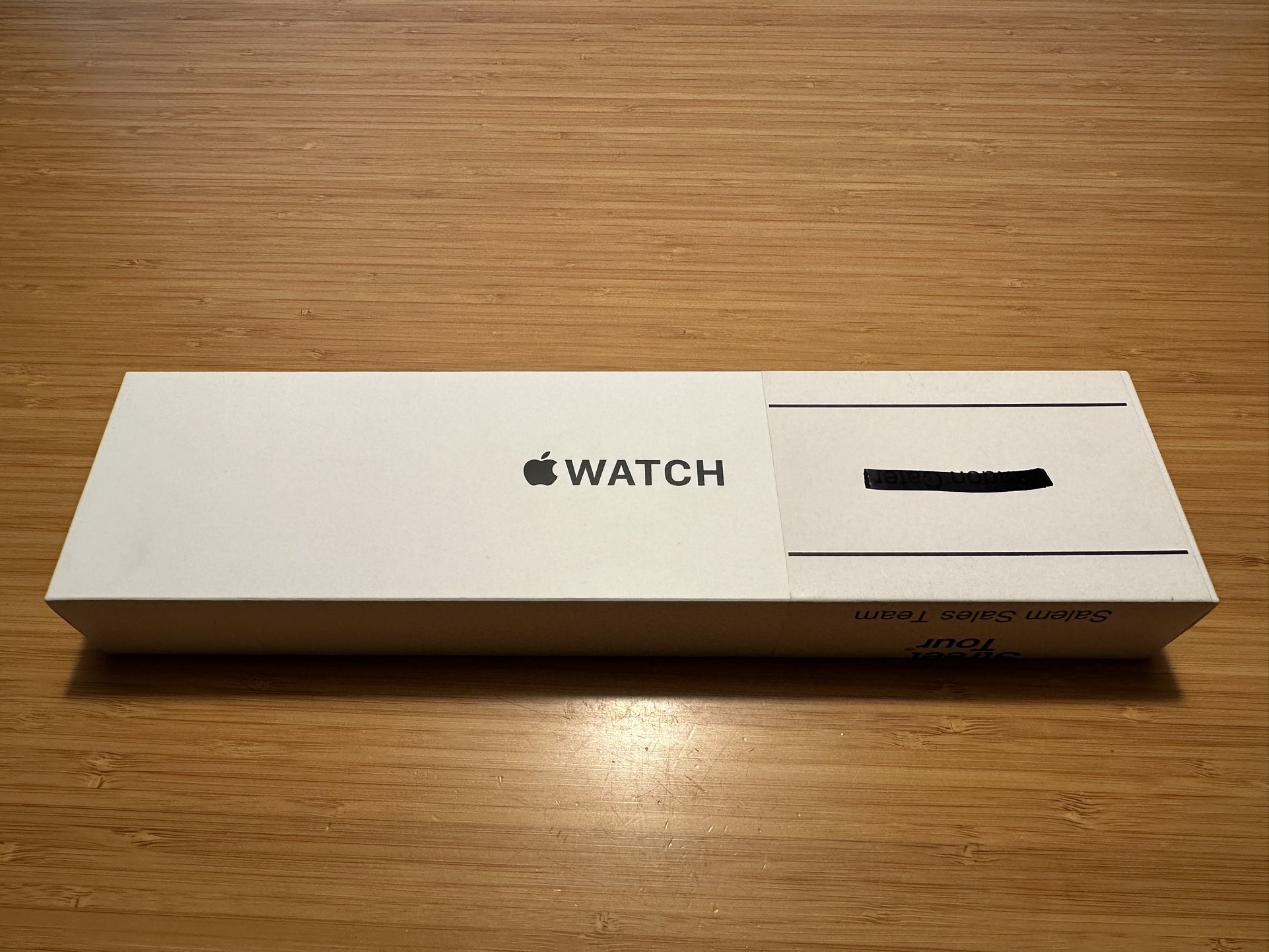 New Apple Watch SE Midnight Aluminum Case Midnight Sport Band M/L (40mm)