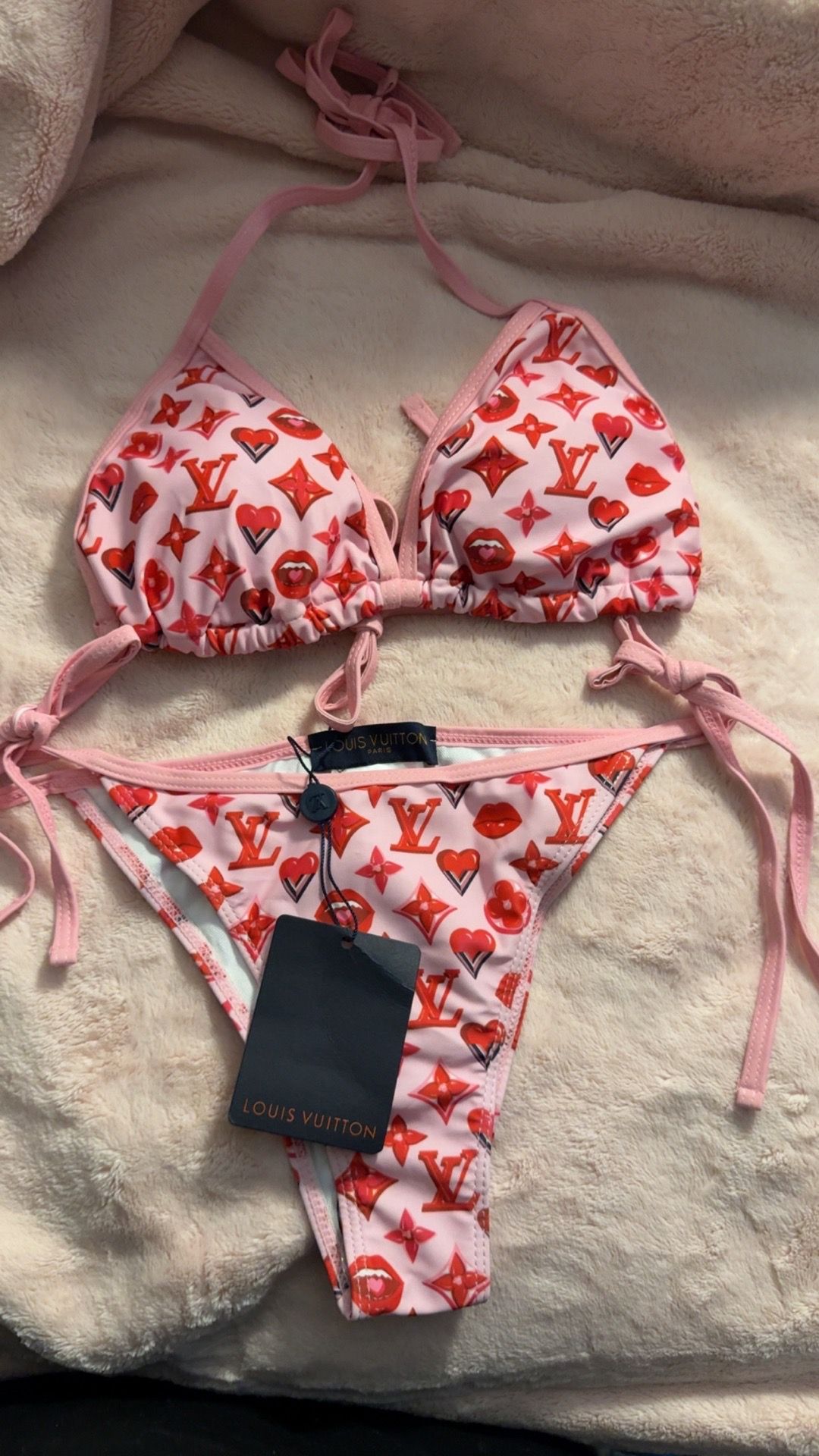Pink LV Bikini
