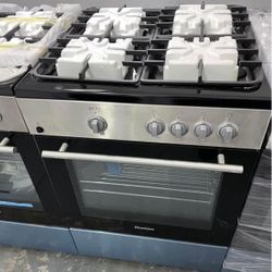 Stainless Steel Gas 24” Inch Stove 