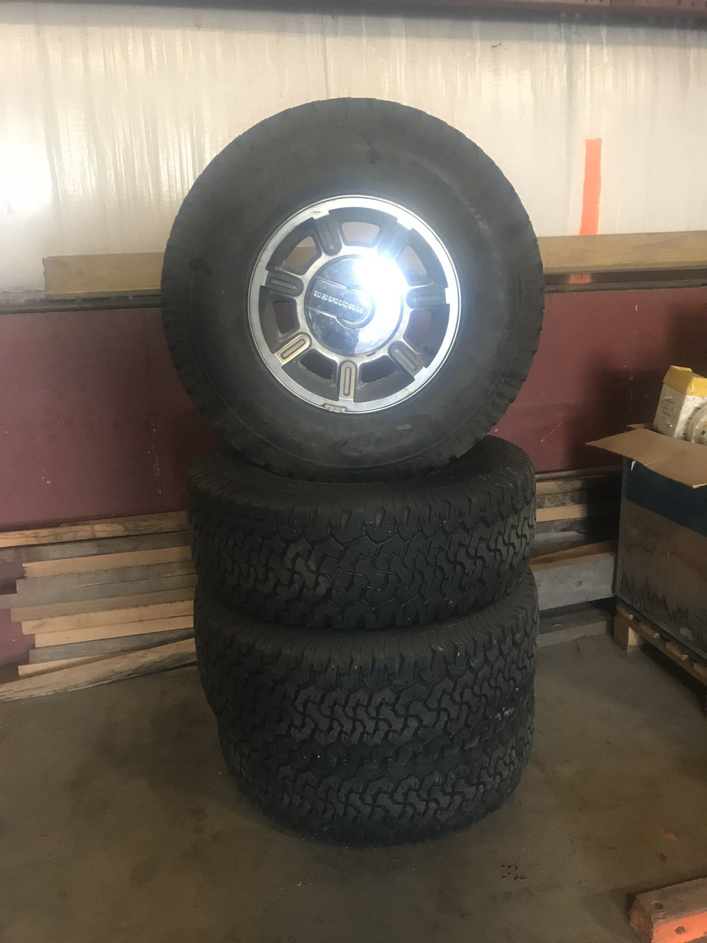H2 Rims and Tires
